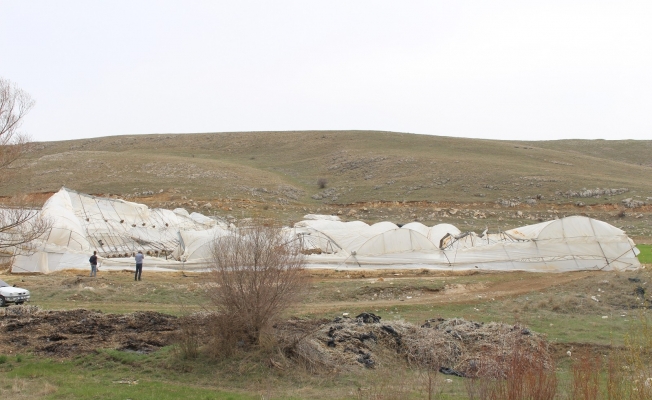 Kozağacı’nda zarar gören seralar onarılacak