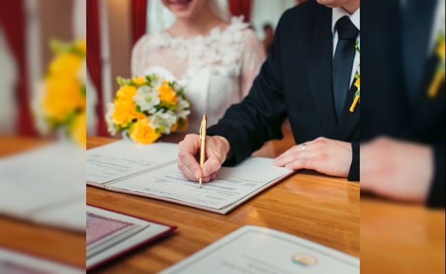 Marmaris’te online nikah uygulaması başlatıldı