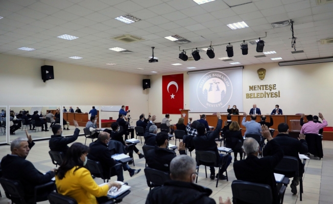 Menteşe Belediyesi Nisan ayı meclis toplantısı yapıldı