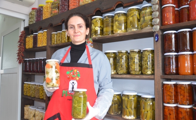 Ordulu kadın girişimci Karadeniz turşularını Türkiye’ye satıyor