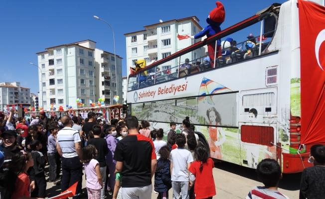 Şahinbey’den çocuklara Dev 23 Nisan etkinliği