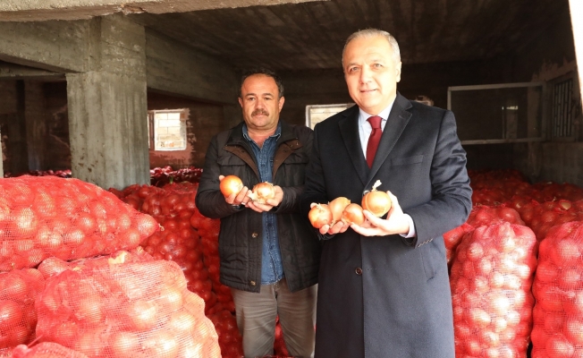 Soğan üreticilerinden Cumhurbaşkanı’na teşekkür