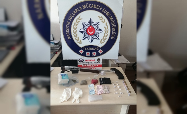 Tekirdağ’da uyuşturucu operasyonunda 16 kişi yakalandı