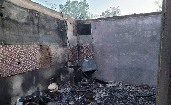 6 evin yandığı felaketin boyutu gündüz ortaya çıktı