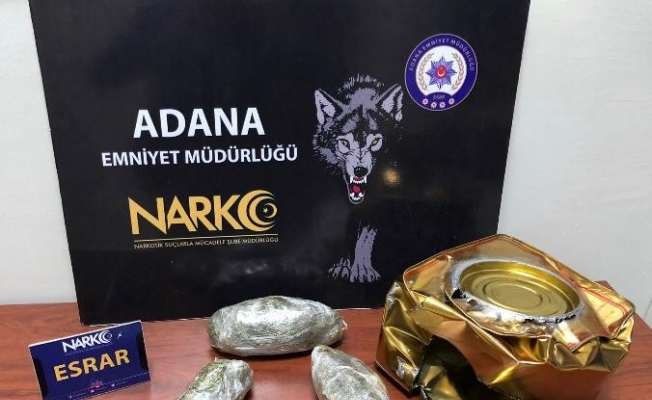 Adana’da bir haftada 4 kilo kokain, 2 kilo bonzai ele geçirildi
