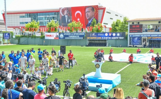 Ampute Futbol Şampiyonlar Ligi heyecanı Gaziantep’te başladı