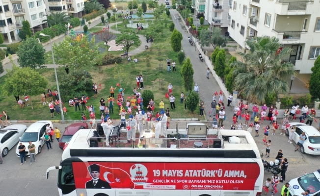 Aydın Büyükşehir Belediyesi ’19 Mayıs’ı vatandaşlarla birlikte coşkuyla kutladı