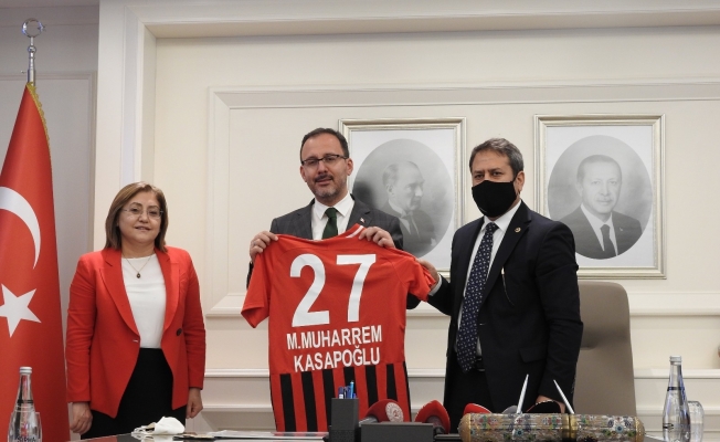 Bakan Kasapoğlu: "Gaziantep spor şehri olacak"