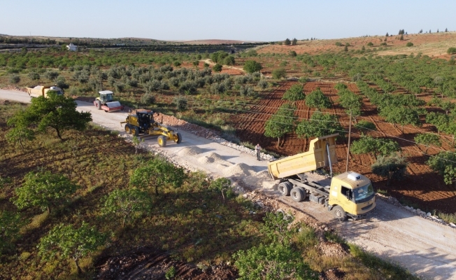 Büyükşehir Belediyesi Karaköprü kırsalında 4 ayrı noktada hizmet veriyor