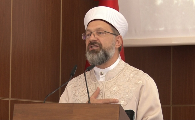 Diyanet İşleri Başkanı Erbaş, Filistin’in geleceği için STK’larla buluştu