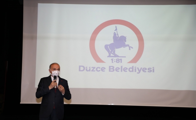 Düzce Belediyesi’nin yeni logosu tanıtıldı