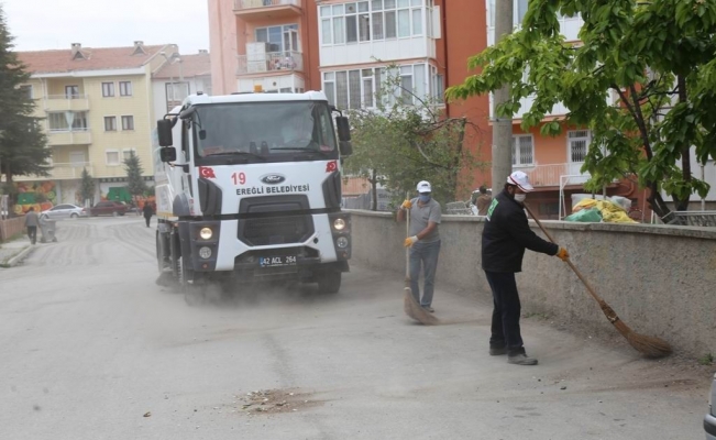 Ereğli Belediyesinden bayram temizliği