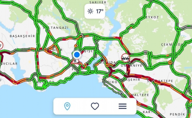 Hafta sonu kısıtlaması sona erdi, trafik çilesi başladı