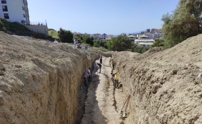 İnşaat temelinden M.Ö.1’inci yüzyıla ait su kemeri çıktı