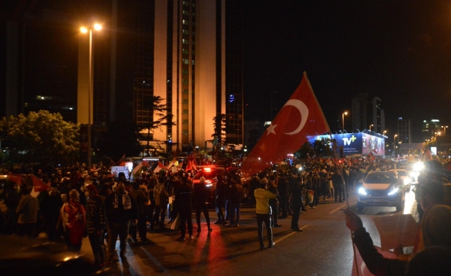İstanbul’daki İsrail Başkonsolosluğu önündeki protesto devam ediyor