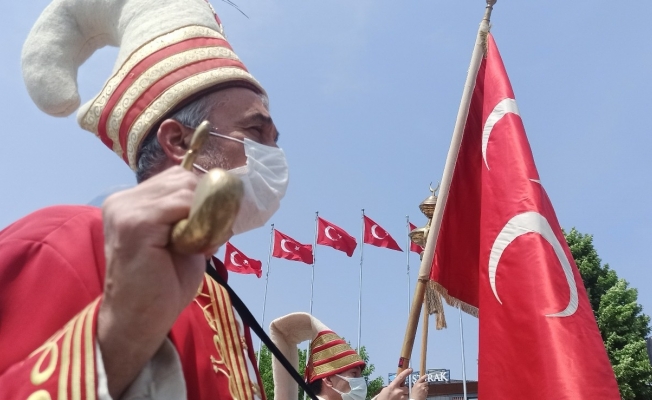 İstanbul’un Fethi mehter ile kutlandı