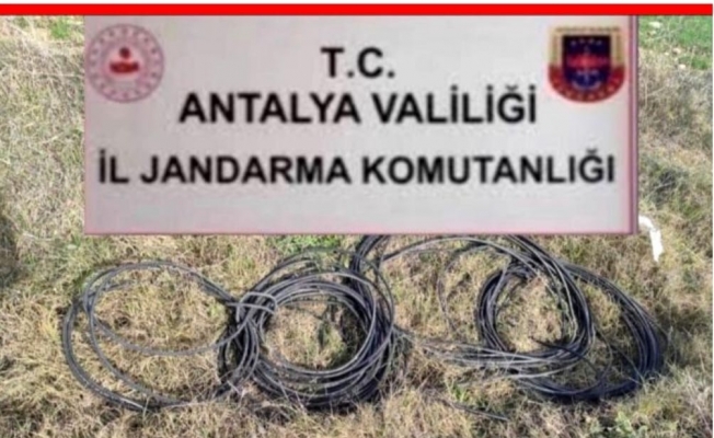 Jandarma 51 güvenlik kamerası kaydını inceleyerek hırsızları yakaladı