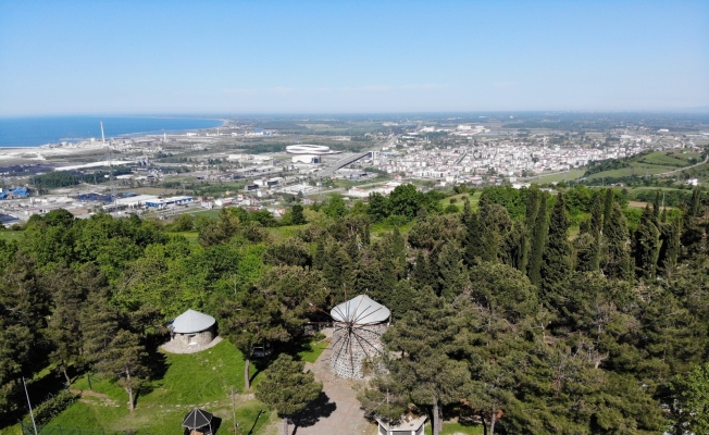 Karadeniz’in tek taş gövdeli yel değirmeni