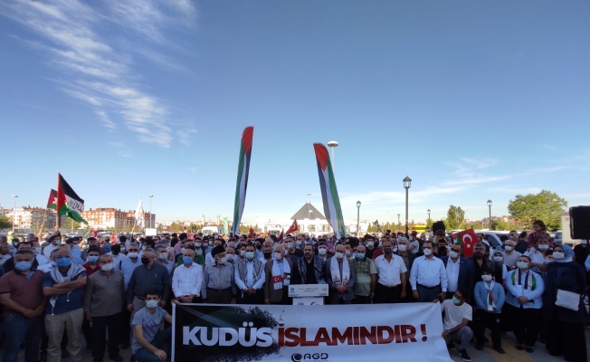 Konya’dan Filistin’e destek konvoyu