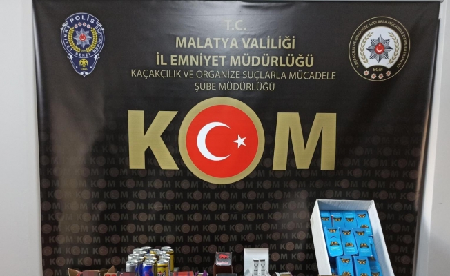 Malatya’da çok sayıda cinsel uyarıcı ürün ele geçirildi