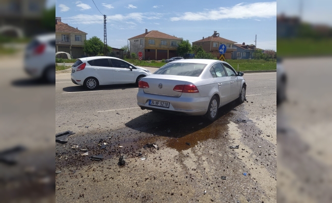 Malkara’da trafik kazası: 1 yaralı