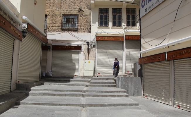 Mardin’de kapanmanın 9’uncu gününde sessizlik sürüyor