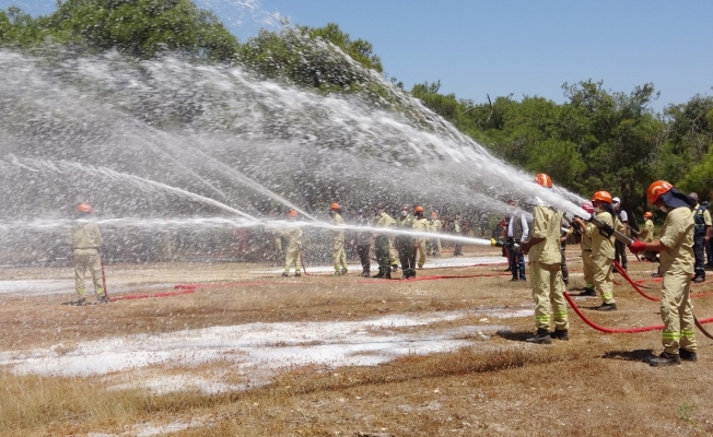 Mersin´de yangın savaşçıları sezona hazır