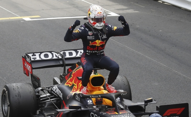 Monako’da zafer Max Verstappen’in