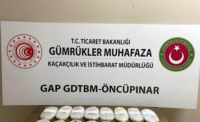 Öncüpınar Sınır Kapısı’nda 3 kilo esrar ele geçirildi