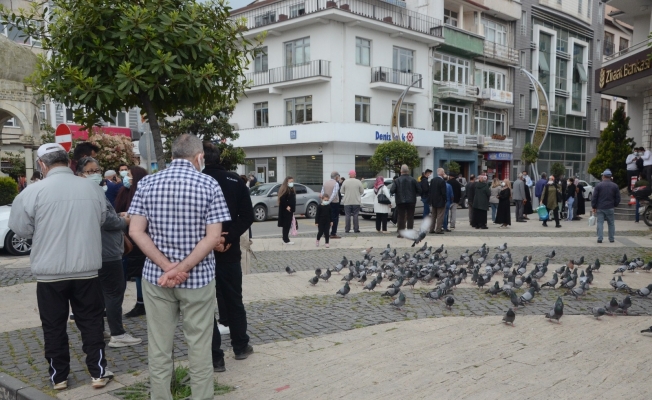 Ordu’da tam kapanma sonrası yoğunluk