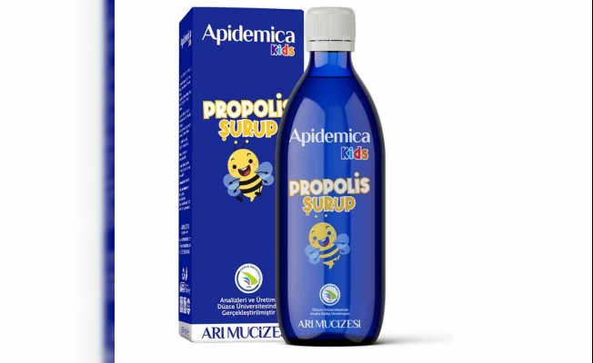 Propolis omega ile birleşti, çocukların en sevdiği şurup haline geldi