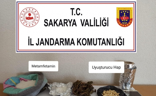 Sakarya’da jandarmadan uyuşturucu operasyonu