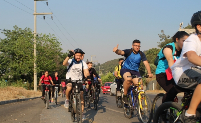 Salihli’de pedallar gençlik için çevrildi