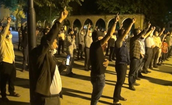 Şanlıurfa’da İsrail’in Mescid-i Aksa’ya saldırıları protesto edildi