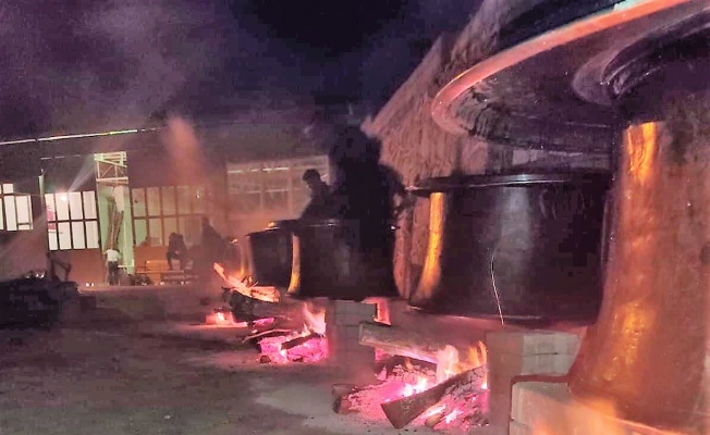 Tokat’ta yağmur için kurban kesilip dua edildi