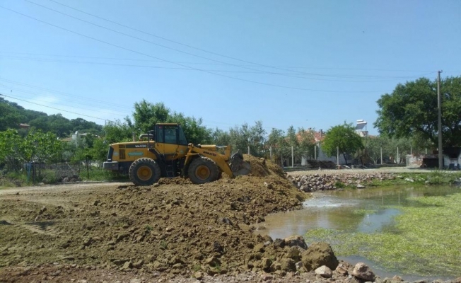 Yayla’da tehlike arz eden gölet kapatıldı