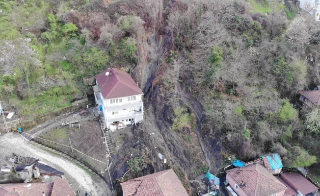 Zonguldak’ta heyelan nedeniyle 4 ayda 51 konut tahliye edildi