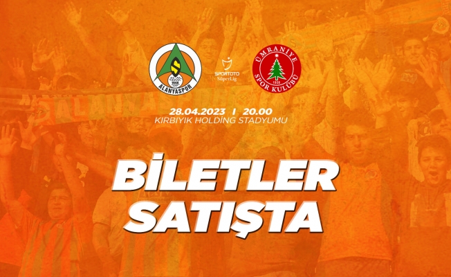 Alanyaspor - Ümraniyespor maçı bugün