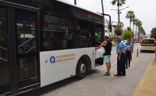 Antalya Büyükşehir denetliyor