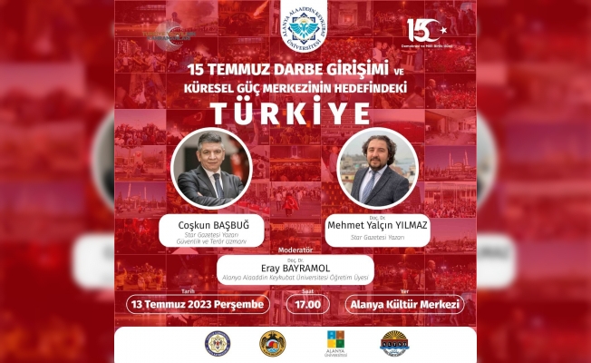 ALKÜ’den 15 Temmuz konferansına davet