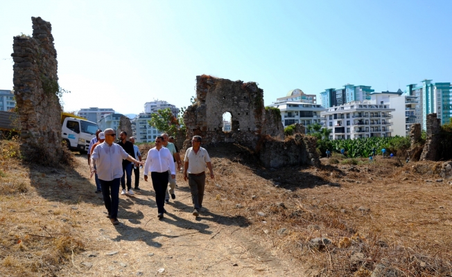 Alanya’da Naula Antik Kenti turizme kazandırılıyor 