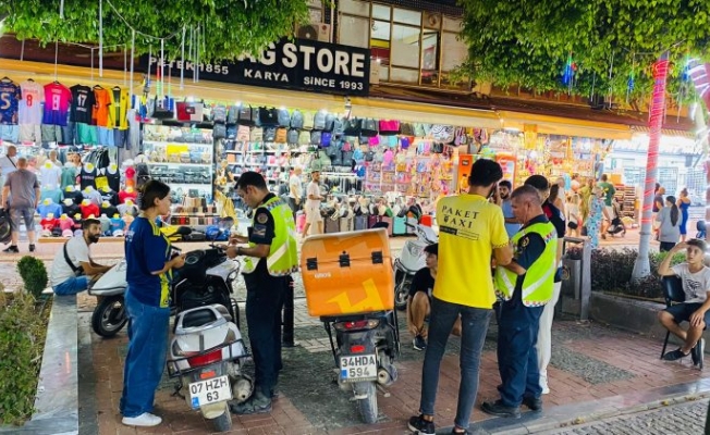 Alanya’da yaya güvenliğini tehlikeye atan yandı 