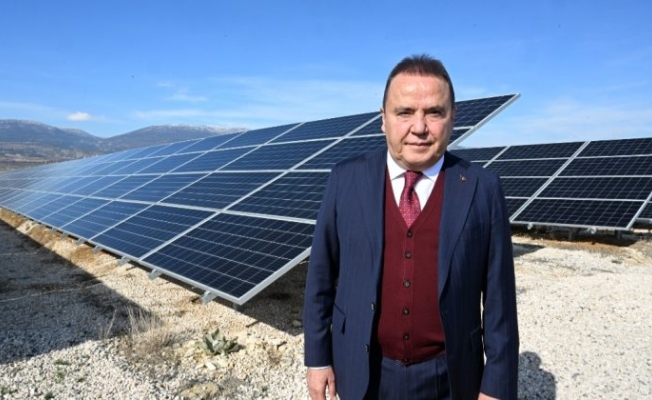 Antalya Büyükşehir Belediyesi enerjisini güneşten alıyor 