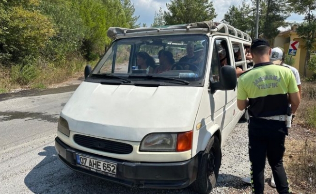 Alanya’da 4 safari aracına trafik yasaklandı 