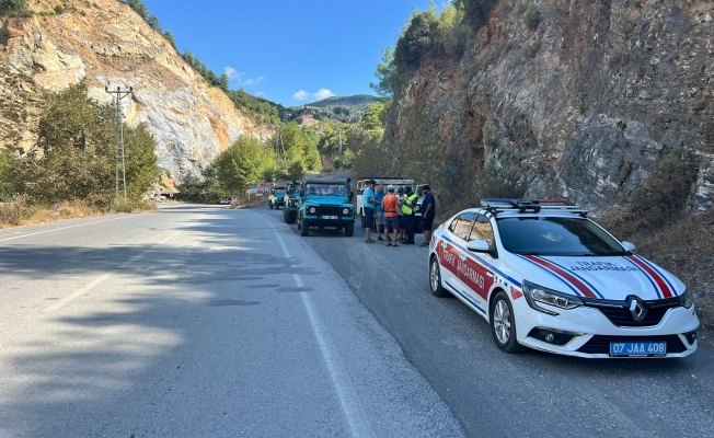 Alanya’da safari araçları denetlendi 