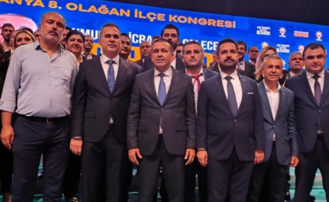 Alanya Ak Parti’de TAVLI yeniden BAŞKAN