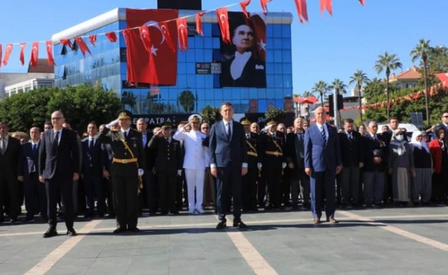 Alanya'da Cumhuriyetimizin 101. yılı coşkusu