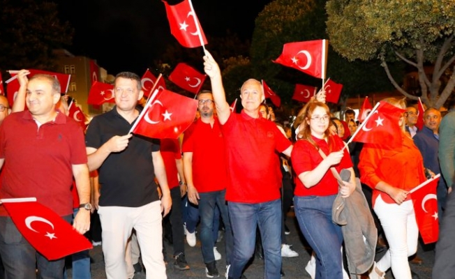 Alanya’da Cumhireyet Bayramı coşkusu