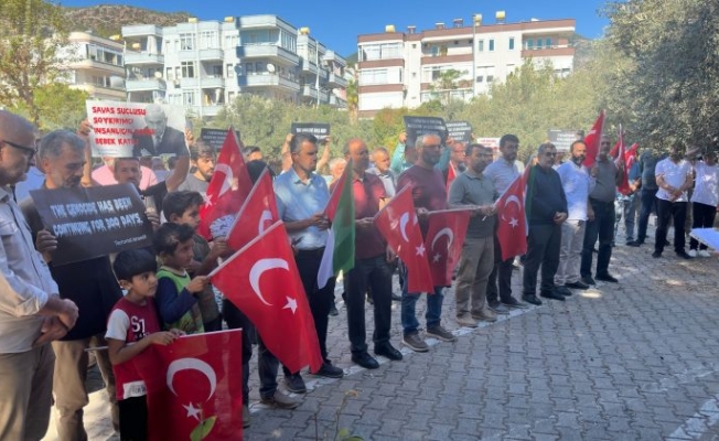 Alanya’da şehitler için gıyabi cenaze namazı kılındı