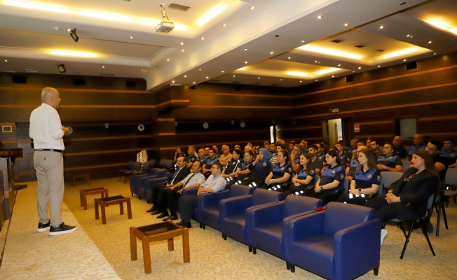 Alanya’da zabıta eğitime tabi tutuldu